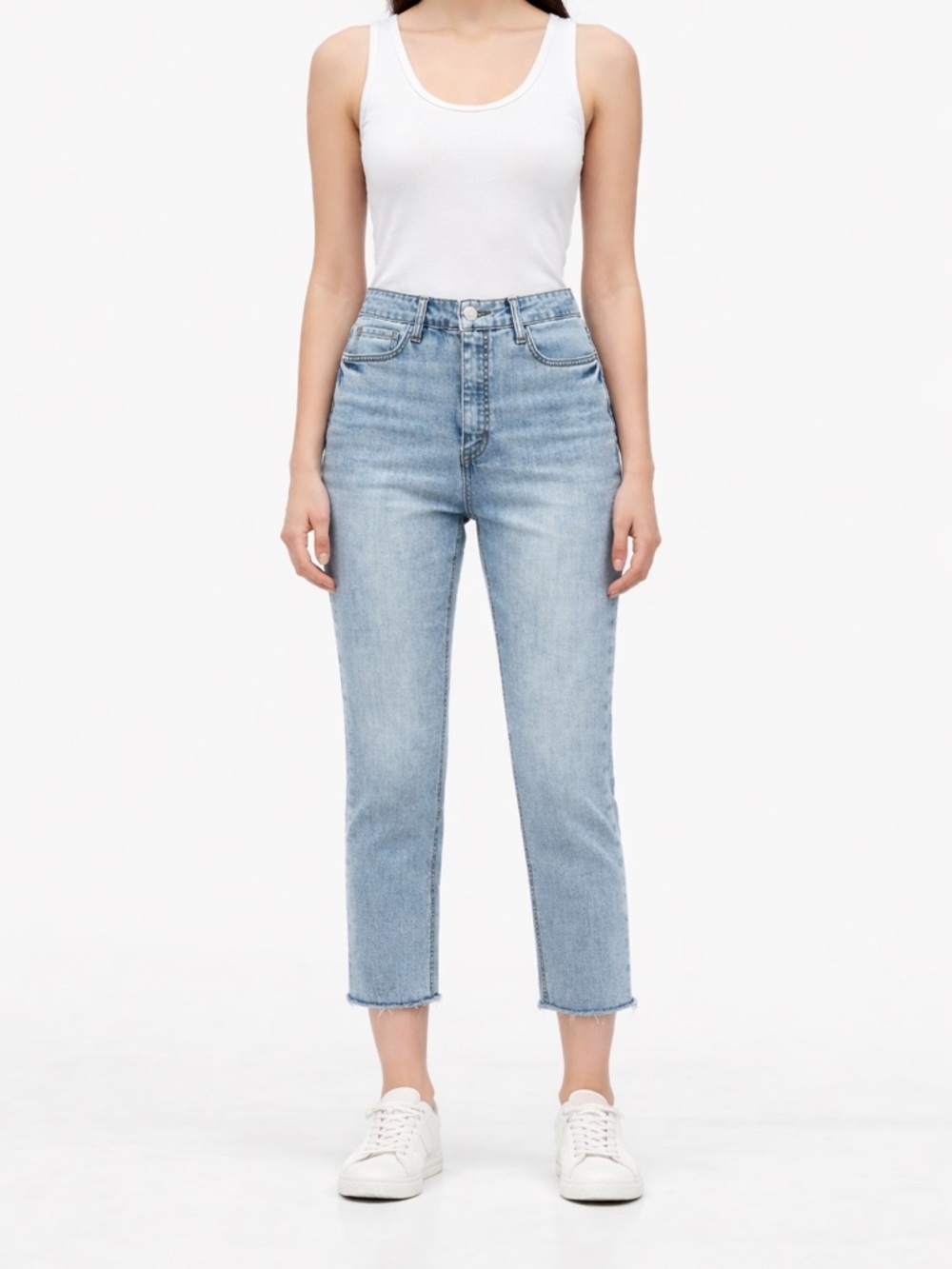 Seven7 7 For all Mankind High Rise Slim Straight Jeans size 14